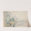 Petit Andély, Château Gaillard by Paul Signac