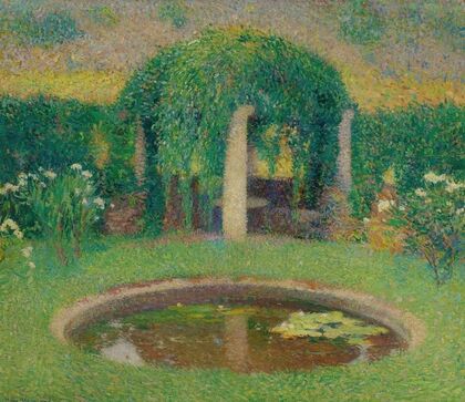 Petit bassin prÃ¨s de la tonnelle sud de Marquayrol (Jardin de l’Artiste)