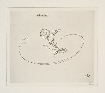 Petit plat [marguerite]. (1866 - 1878)