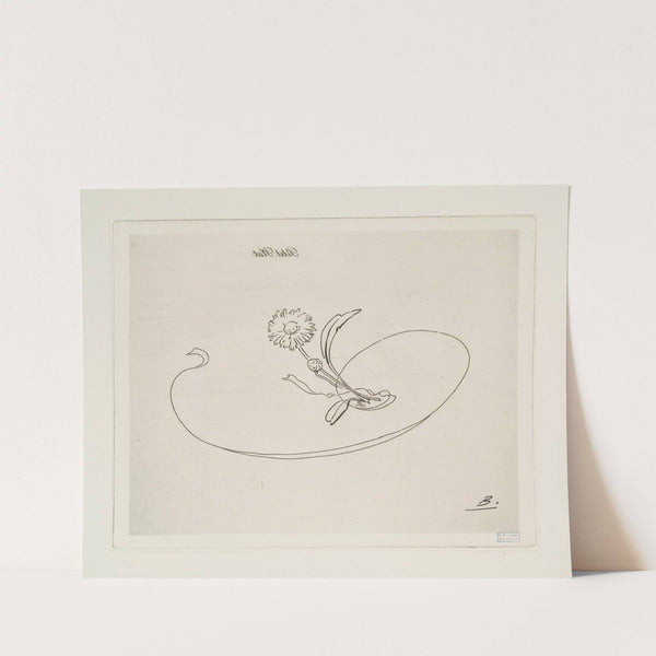 Petit plat [marguerite]. (1866 - 1878) by Félix Bracquemond