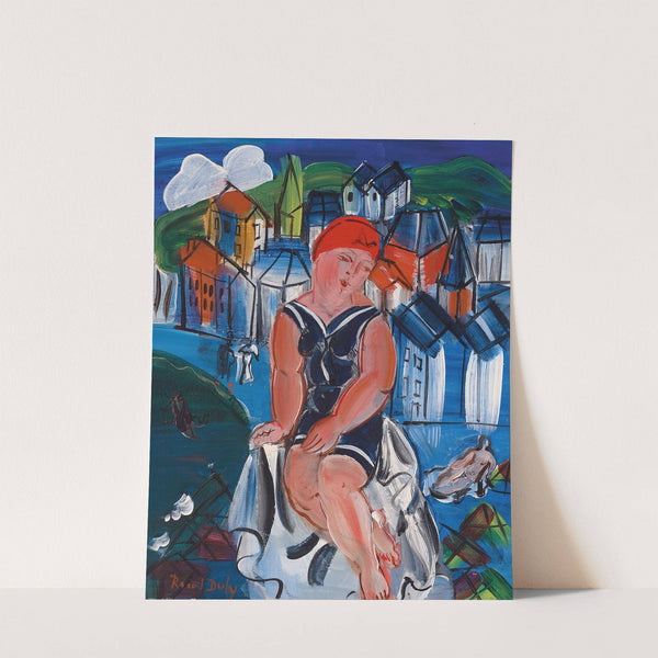 Petite baigneuse à Sainte-Adresse by Raoul Dufy
