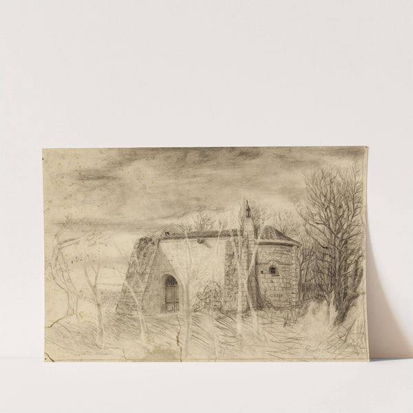 Petite chapelle à Riom en Auvergne (1888) by Arthur-Joseph Gueniot