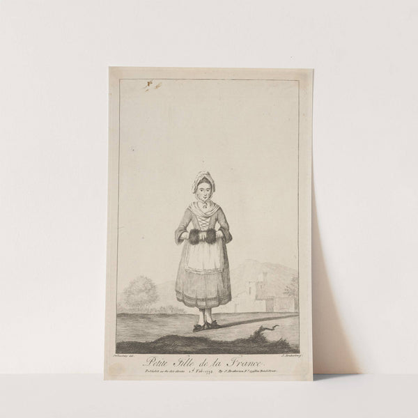 Petite fille de la France. (1773) by Henry William Bunbury