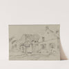 Petites maisons by Jean Charles Cazin