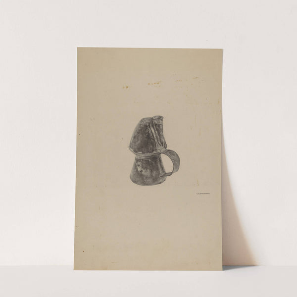 Petticoat Peg Lamp by G.A. Spangenberg