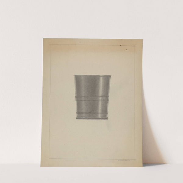 Pewter Beaker by A. Zaidenberg