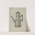 Pewter Coffee Pot by Harry Mann Waddell