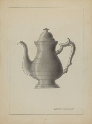 Pewter Coffee Pot