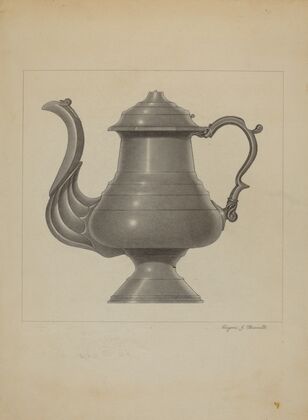 Pewter Coffee Pot