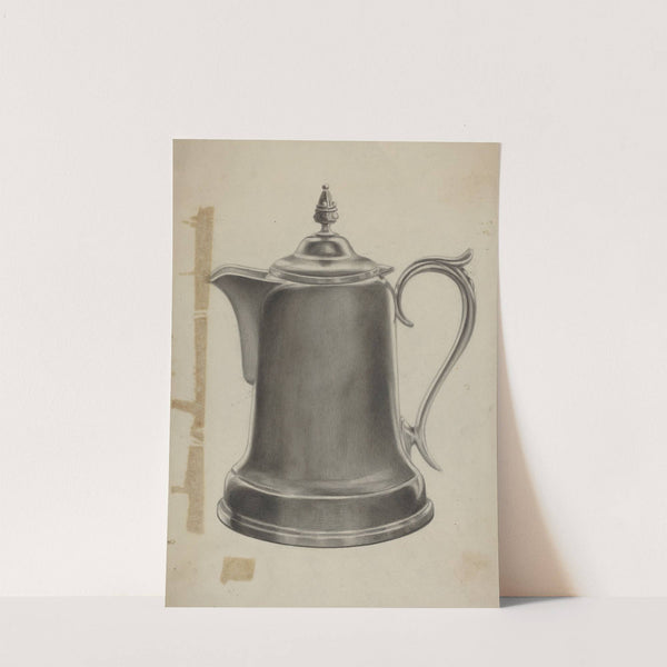 Pewter Coffee Urn by Theodore Pfitzer