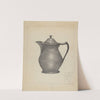 Pewter Covered Water Pitcher by Joseph Stonefield