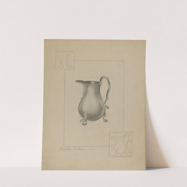 Pewter Creamer by Charles Cullen