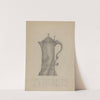Pewter Flagon by Henry Meyers