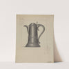 Pewter Flagon by Herman Bader