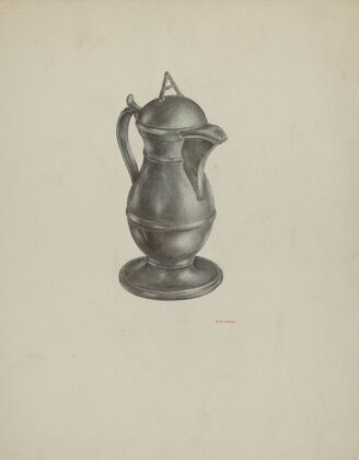 Pewter Jar