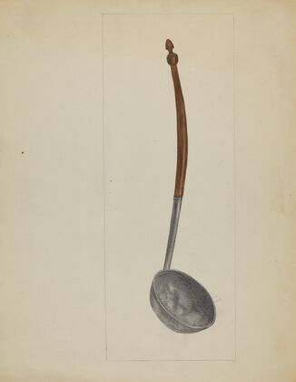 Pewter Ladle