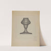 Pewter Lamp by Joseph Stonefield