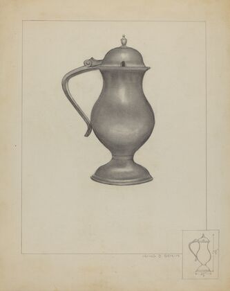 Pewter Pitcher (c. 1936)
