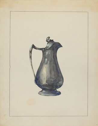 Pewter Pitcher