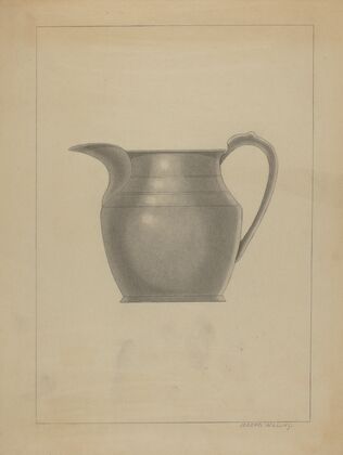 Pewter Pitcher