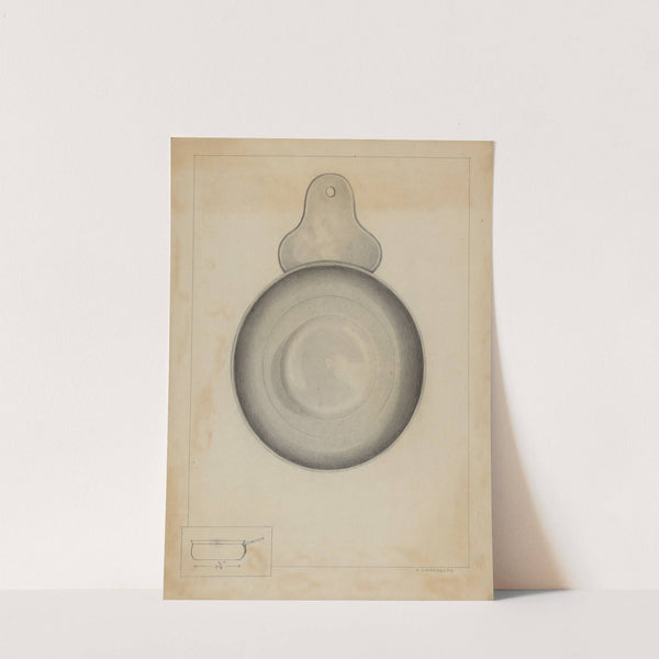 Pewter Porringer by A. Zaidenberg