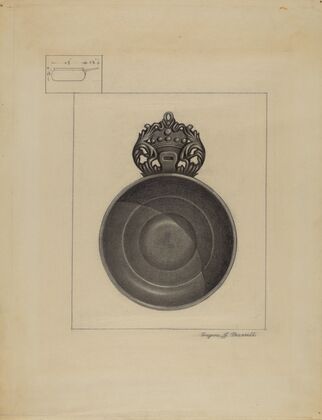 Pewter Porringer
