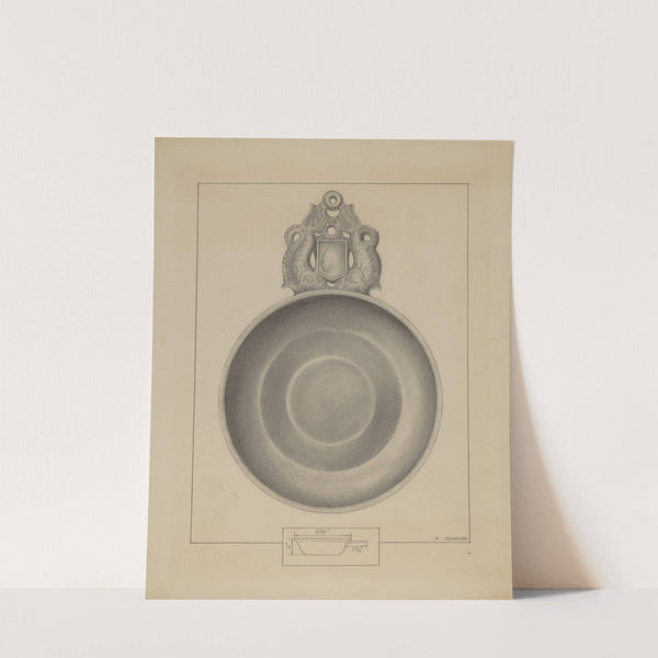 Pewter Porringer by Philip Johnson