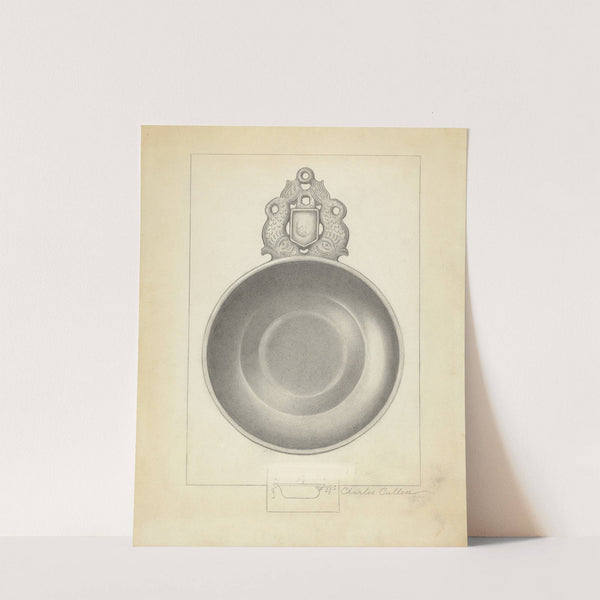 Pewter Porringer by Charles Cullen