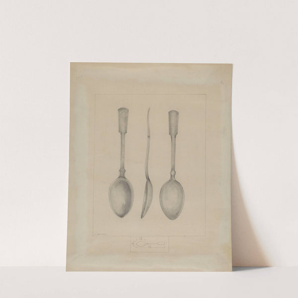 Pewter Spoon by Henry Meyers
