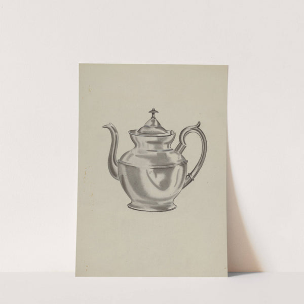 Pewter Teapot by Fred Peterson