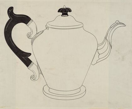 Pewter Teapot
