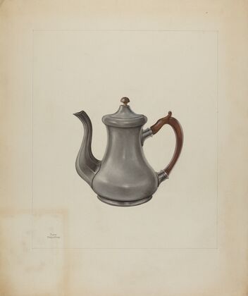 Pewter Teapot