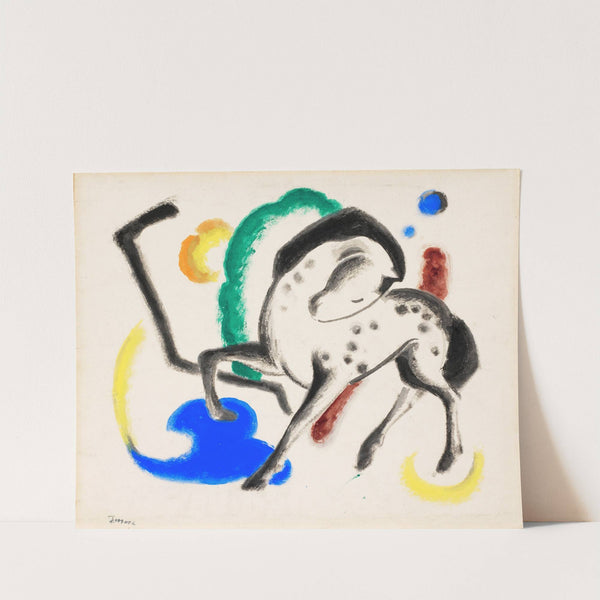 Pferd (1912) by Franz Marc