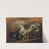 Pferdemarkt by Piotr von Michalowski