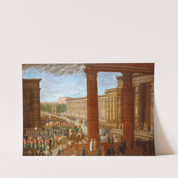 Pharaoh’s Army Marching (c. 1865) by Erastus Salisbury Field