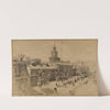 Philadelphia, Independence Hall, Chestnut Street by Ernest Peixotto