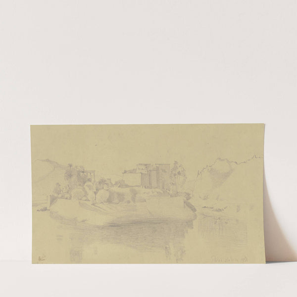 Philae (1850) by Wilhelm Gentz