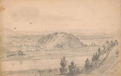 A Southern Park Landscape with Figures