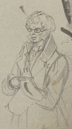 Philistine with glasses