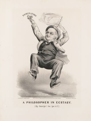 Philosopher in ecstasy. (By George! I’ve got it!!) (1872)