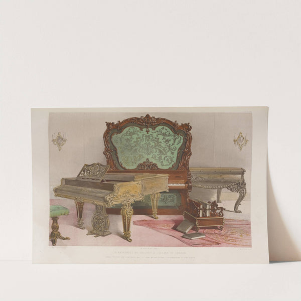 Pianofortes by Collard &amp; Collard of London by Matthew Digby Wyatt