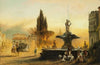 Piazza Barberini in Rom (1872)