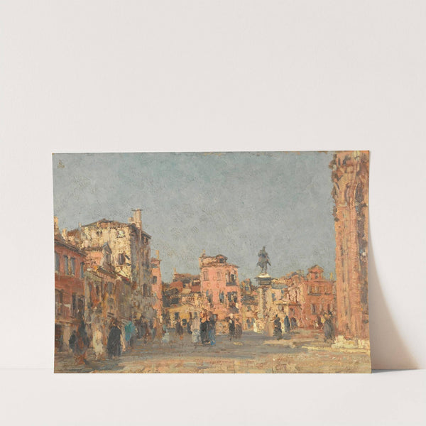Piazza San Giovanni, Venice by Emma Ciardi