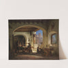 Picadores in einer spanischen Taverne am Fuße der Alhambra by Wilhelm Gail