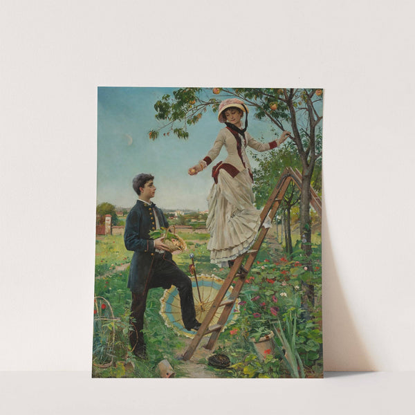Picking Peaches by Paul Gervais