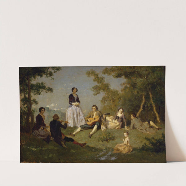 Picnic Scene by Jean Pezous