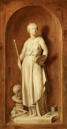 Pictura, allegory of painting