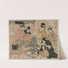 Picture of the First Visit to the Pleasure Quarters by Kitagawa Tsukimaro