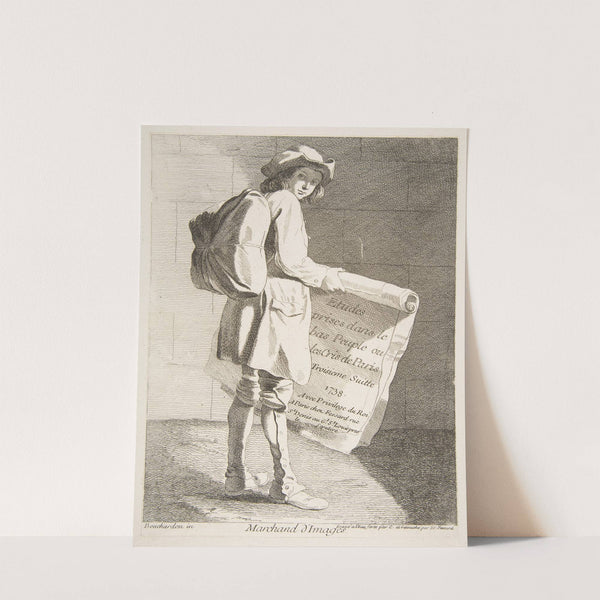 Picture Seller (1737-1746) by Edmé Bouchardon