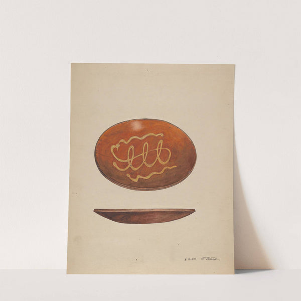 Pie Plate by Paul Ward